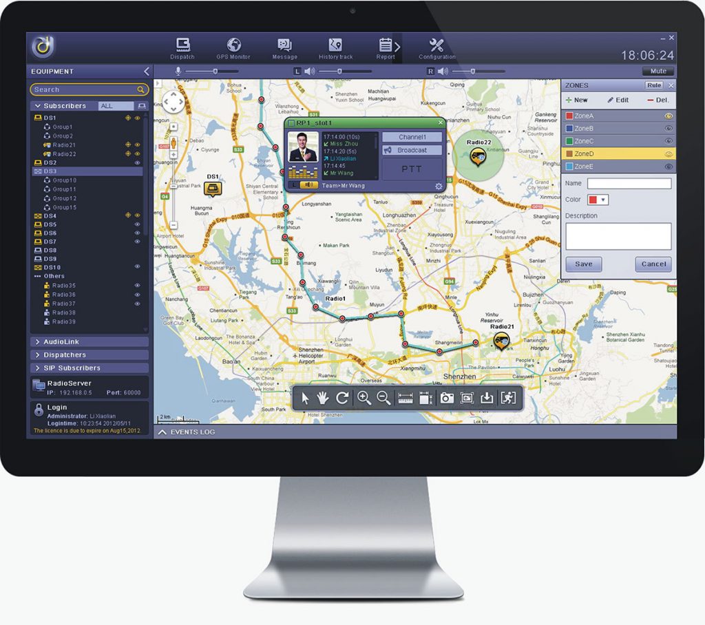 Hytera-dispatch-system_3-inline Hytera Smart Dispatch for management of digital 2 way radio networks