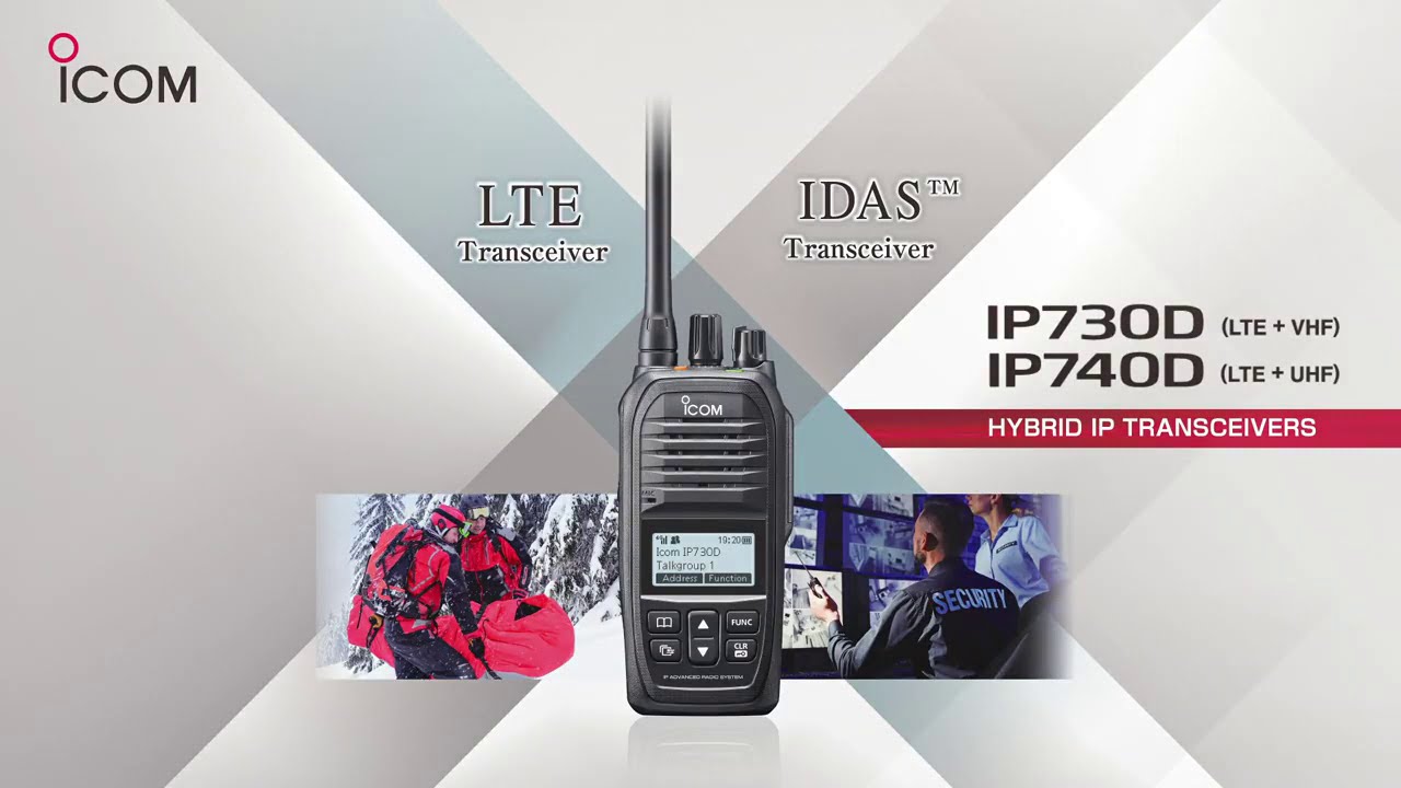 ICOM IP730D LTE/IDAS Radio